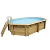 Image de Ubbink OCEA 355 x 550 Piscine hors sol Oval Bois