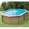 Image de Ubbink SUNWATER Piscine hors sol Oval Bois