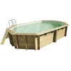 Image de Piscine bois Sunwater 4,90 x 3,00 x 1,20 m - Liner beige - Ubbink
