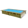 Image de Piscine bois Azura 3,50 x 2,00 x 0,71 m liner bleu avec filtre Ã  cartouche - Ubbink