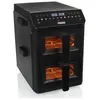 Image de Princess 182490 Double 11,2 L Autonome 3000 W Friteuse d'air chaud Noir