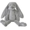 Image de Peluche Lapin Richie gris clair 38 cm