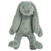 Image de Peluche Lapin Richie Vert 38 cm