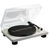 Image de Lenco LS-50GREY Tourne-disque, boÃ®tier en bois avec haut-parleur, USB, transformation de vinyle en Digital, protection, Courroie, 2x Stylet aiguille Gris