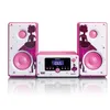 Image de Lenco MC-020 Princess - Mini-chaÃ®ne avec radio FM, Bluetooth, USB et entrÃ©e AUX - Princesse - Princess / Euro / Type-C (CEE 7/16)