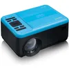 Image de Lenco LPJ-500BU - Projecteur LCD avec lecteur DVD et connexion Bluetooth - Bleu - Euro / Type-C (CEE 7/16)