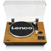 Image de Lenco LS-55WA - Platine vinyle avec Bluetooth, USB, MP3, haut-parleurs - Bois - Euro / Type-C (CEE 7/16)