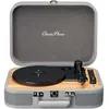 Image de Classic Phono TT-116GY - Platine vinyle rÃ©tro Bluetooth avec haut-parleurs intÃ©grÃ©s - Gris / Euro / Type-C (CEE 7/16)