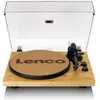 Image de Lenco LBT-335BA - Platine vinyle avec Bluetooth, boÃ®tier en vÃ©ritable bambou et cellule Ortofon 2M Red - Euro / Type-C (CEE 7/16)