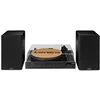 Image de Lenco LS-700BK - Platine vinyle HiFi haute puissance avec enceintes, Bluetooth et Ortofon 2M Red - Amplificateur stÃ©rÃ©o intÃ©grÃ© de 2 x 100 W RMS - Noir