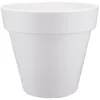 Image de Pot De Fleur Rond Pure Round Ã 50 X H.44 Cm - Blanc