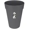 Image de Pot De Fleur Rond Loft Urban High Ã 35 X H.45 Cm - Anthracite