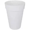 Image de Pot De Fleur Rond Loft Urban High Ã 42 X H.56 Cm - Blanc