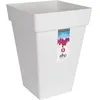 Image de Pot De Fleurs CarrÃ© Haut 30 - Blanc - Elho Loft Urban - 100% RecyclÃ©