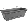 Image de JardiniÃ¨re Elho Barcelona All In 1 50 X 20 Cm Anthracite
