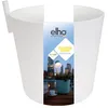 Image de Pot De Fleur Rond Flower Light Ã 27 X H.61 Cm - Blanc
