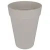 Image de Elho Loft Urban Pot De Fleurs Rond Haut 35 - Gris - Ã 34 X H 45 Cm - ExtÃ©rieur - 100% RecyclÃ©