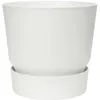 Image de Elho Greenville Pflanztopf Ã47 Cm Pot A Plantes WeiÃ - 123