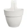 Image de BalconniÃ¨re En Plastique Elho Vibia Campana Easy Hanger Small Blanc Soie - Ã 24 Cm