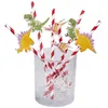 Image de 6 PAILLES PAPIER 20CM DINOSAURE PARTY