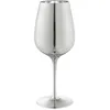 Image de VERRE Ã PIED PLASTIQUE ARGENTÃ 45CL
