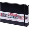 Image de Carnet de croquis Noir 140 g/m² 80 feuilles 15 x 21 cm