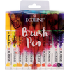 Image de Feutre pinceau Ecoline Brush Pen encre Aquarelle Pochette 10 feutres