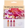 Image de Teinture Soie Tie & Dye 3 x 85 ml Set Rose