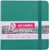 Image de Carnet de croquis Vert forêt 140 g/m² 80 feuilles 12 x 12 cm