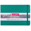 Image de Carnet Croquis - 21 X 14,8cm - 80 Feuilles - 140g - Vert FoncÃ© - Royal Talens
