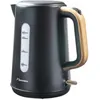 Image de Bestron AWK2200BW bouilloire 1,7 L 2200 W Noir, Bois