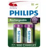 Image de Philips R14B2A300 - Batterie 2 x C - NiMH - (rechargeables) - 3000 mAh