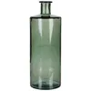 Image de Vase bouteille en verre recyclÃ© vert H40