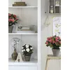 Image de Azalea plante artificielle blanc en pot H27