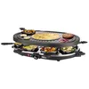 Image de Princess Raclette 8 Oval Grill Party - Raclette/grill - 1.2 kWatt - noir
