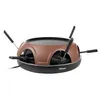 Image de TRISTAR PZ-9160 Tristar Four Ã  pizzas multifonction : Four Ã  pizza, raclette et plancha - Pour 6 personnes