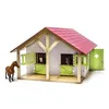 Image de Kids Globe Ãcuries De Ferme Avec 2 Compartiments Et 1 Atelier 1:24