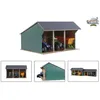 Image de Kids Globe Hangar De Ferme Pour Tracteurs Jouet Grand 1:32 Bois 610193