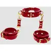 Image de Kit Collier BDSM D-Ring et Menottes Bondage In Luxury