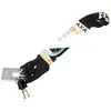 Image de Antivol chaîne en cier renforcé housse gomme clé sécurité 8 Axa CLINCH+ 85 cm x 6 mm