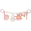 Image de ChaÃ®ne D'activitÃ©s Pour Poussette Rose, Beige