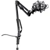 Image de Trust GXT 253 Emita Bras Micro RÃ©glable avec CÃ¢ble IntÃ©grÃ©, Support Antichoc Microphone - Noir