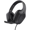 Image de Trust Gaming GXT 415 Zirox Casque Gaming LÃ©ger avec Transducteurs 50 mm pour PC, Xbox, PS4, PS5, Switch, Mobile, Audio Jack 3.5 mm, CÃ¢ble de 2 m, Casque Gamer Filaire Over-Ear avec Micro - Noir