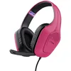 Image de Trust Gaming GXT 415P Zirox Casque Gaming LÃ©ger avec Transducteurs 50 mm pour PC, Xbox, PS4, PS5, Switch, Mobile, Audio Jack 3.5 mm, CÃ¢ble de 2 m, Casque Gamer Filaire Over-Ear avec Micro - Rose