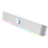 Image de Trust GXT 619W Thorne Barre de Son Gamer 12W RGB, StÃ©rÃ©o 2.0, Jack 3.5mm, USB, Compacte - Blanc