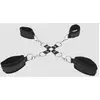 Image de Menottes Poignets & Chevilles Velcro Noires
