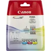 Image de Canon CLI-521C/M/Y - 3-couleurs - Cartouche d'encre - Multipack