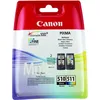 Image de Canon PG-510 / CL-511 - Noir + 3 couleurs - Cartouche d'encre - Multipack