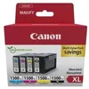 Image de Canon PGI-1500XL BK/C/M/Y Multipack - Pack de 4 - XL - noir, jaune, cyan, magenta - original - réservoir d'encre - pour MAXIFY MB2050, MB2150, MB2155, MB2350, MB2750, MB2755