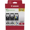 Image de Canon PG-560XL + PG-560XL + PG-561XL Multipack - Noir + 3 couleurs - Cartouche d'encre - Multipack